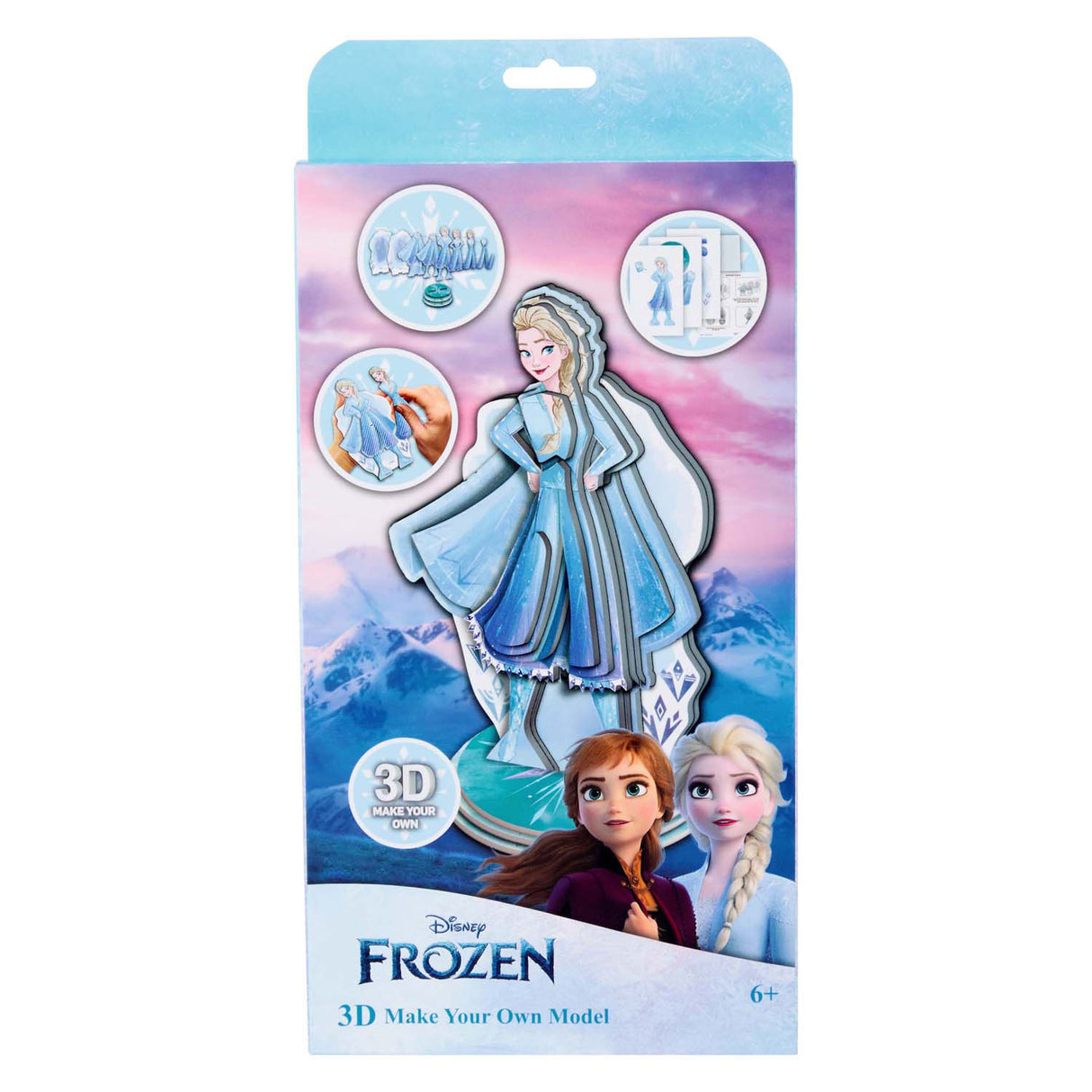 Disney Frozen Make your own 3D figure Elsa