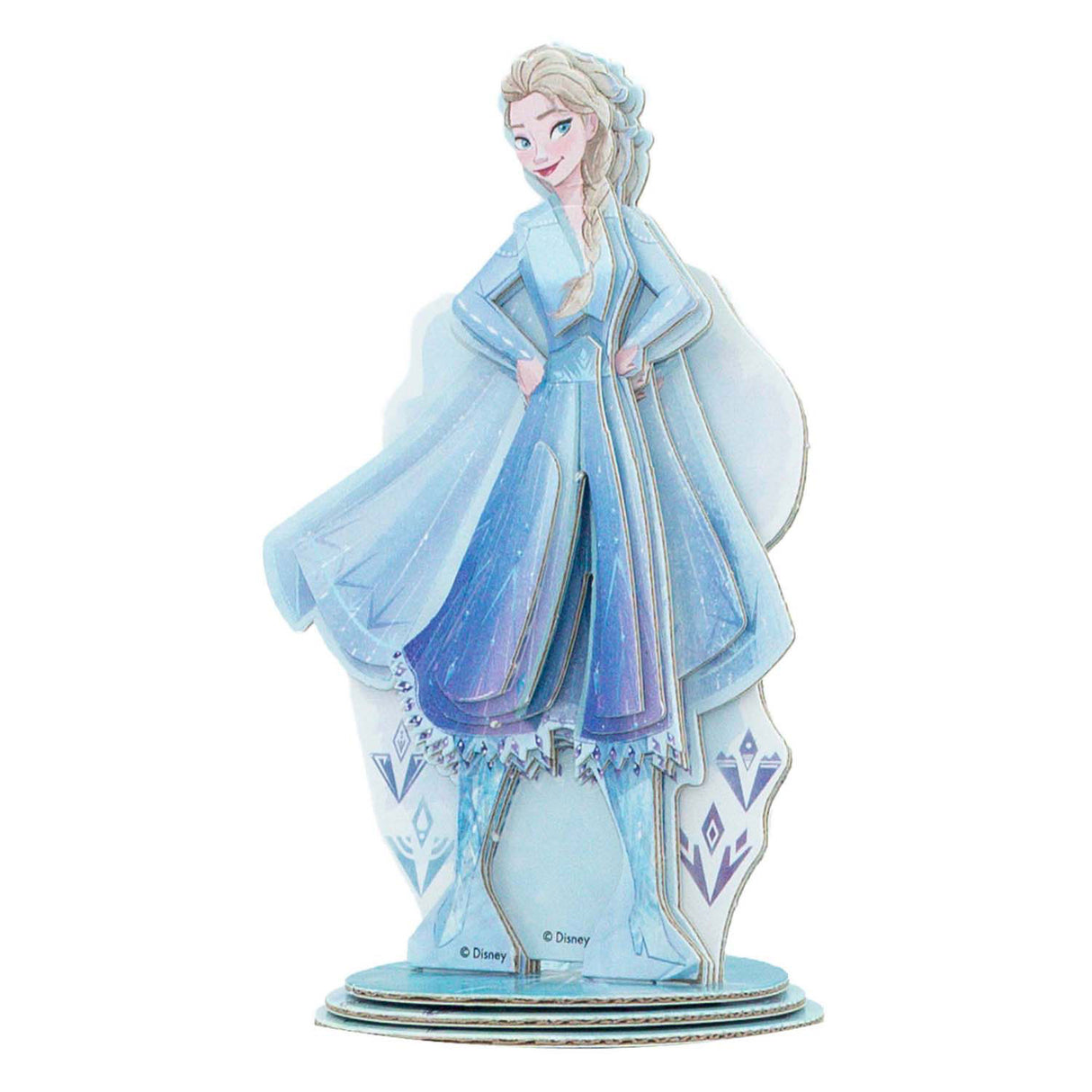 Disney gefruer mécht Är eege 3D Figur Elsa