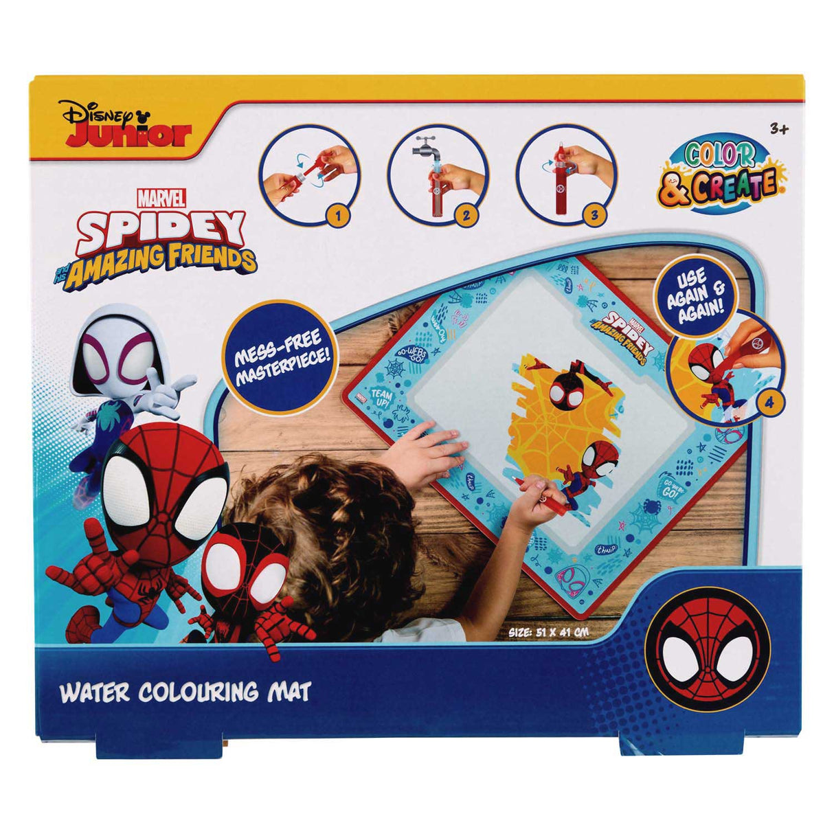 Tapis d'aquarelle Canenco Spidey
