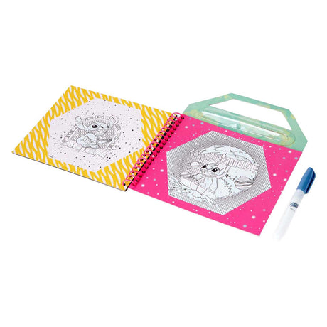 Livre de coloriage à l'eau Canenco Stitch - avec stylo à eau
