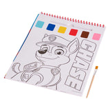 Livre de peinture à l'eau Canenco Paw Patrol | 6 pièces