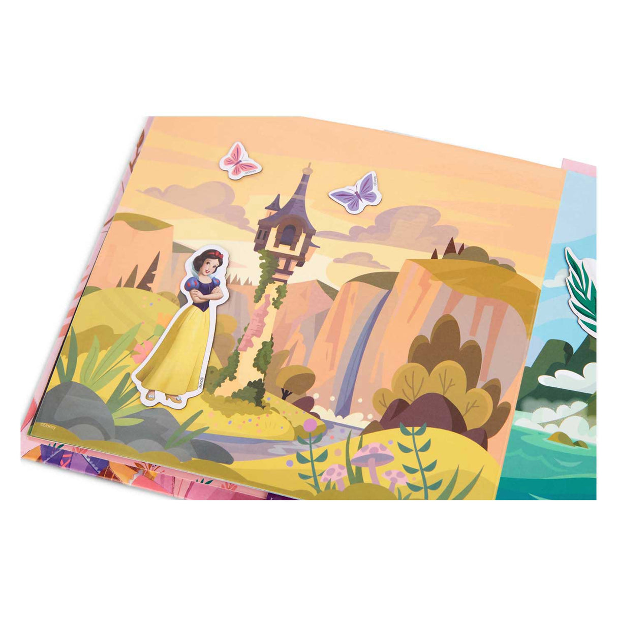 Livre magnétique princesse disney Canenco