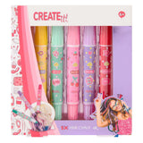 Canenco crée-le ! stylos à craie pour cheveux - 5 pcs