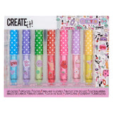 Canenco crée-le ! brillant à lèvres parfumé pailleté - 7 pcs.