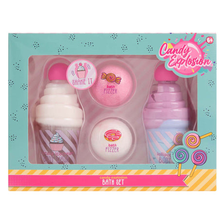 Canenco crée-le ! ensemble de bain explosion de bonbons