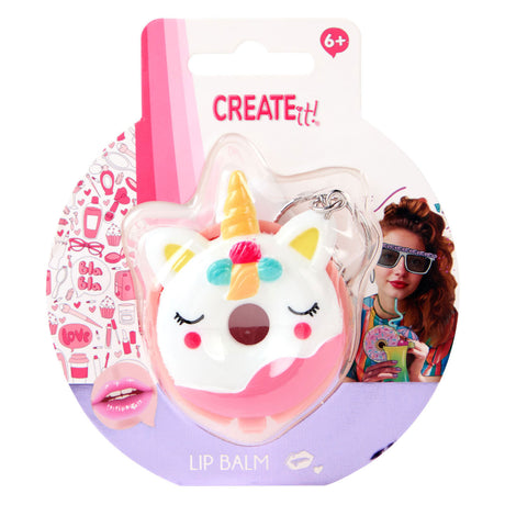 Canenco create it! donut lipbalsem sleutelhanger