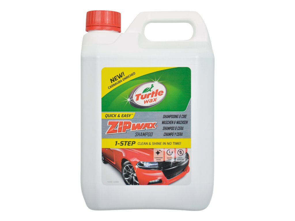 Schildkrötenwachsschildkrötenwachs 52882 Zip -Wachs -Shampoo 2,5 Liter