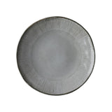 Assiette bio rose hollandaise 21,5cm gris 4 pcs