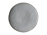 Assiette bio rose hollandaise 26,5cm gris 4 pcs