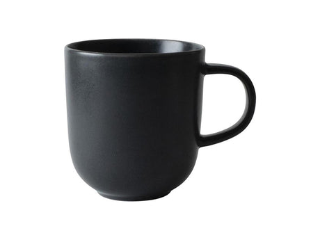 Tasse en velours rose hollandaise 390ml noir mat 4 pièces en porcelaine