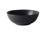 Bol en velours rose hollandais 17cm noir mat 4 pcs