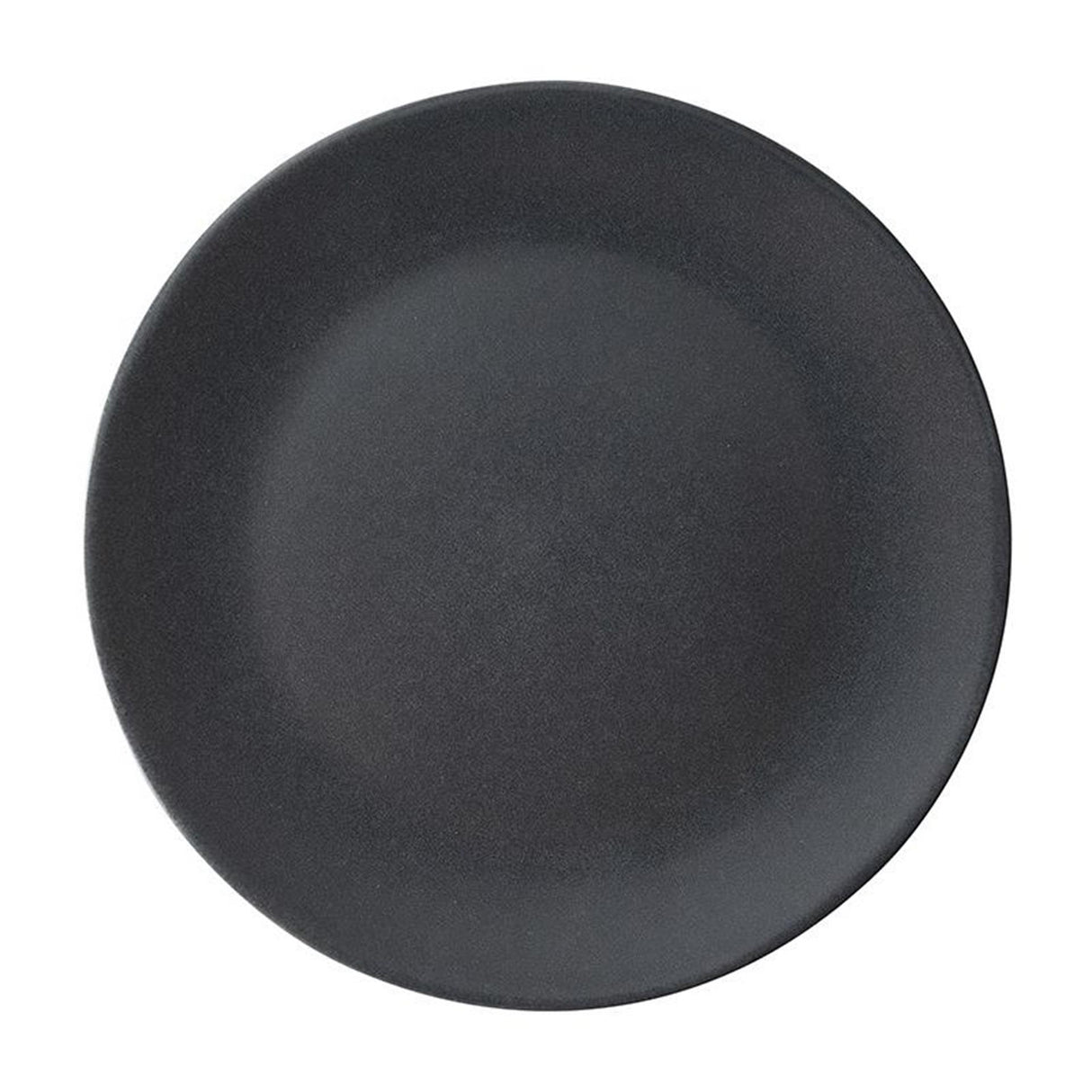 Assiette plate en velours rose hollandaise ø20,5cm noir mat 4 pcs