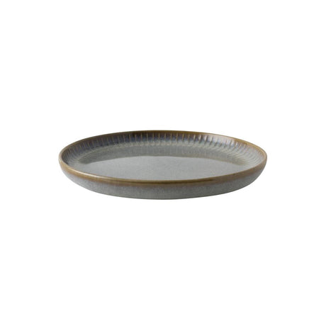 Assiette saphir rose hollandaise ø18,5cm gris