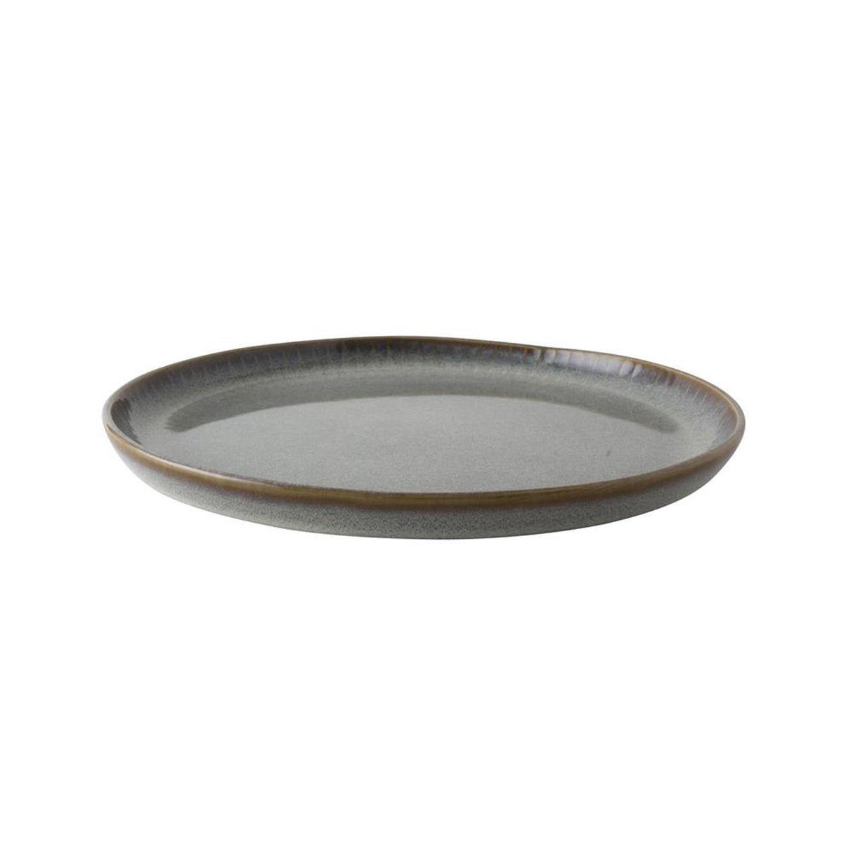Assiette saphir rose hollandais ø21,5cm gris