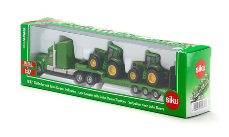 Siku 1837 Low -Loader avec John Deere Tracteurs 1:87