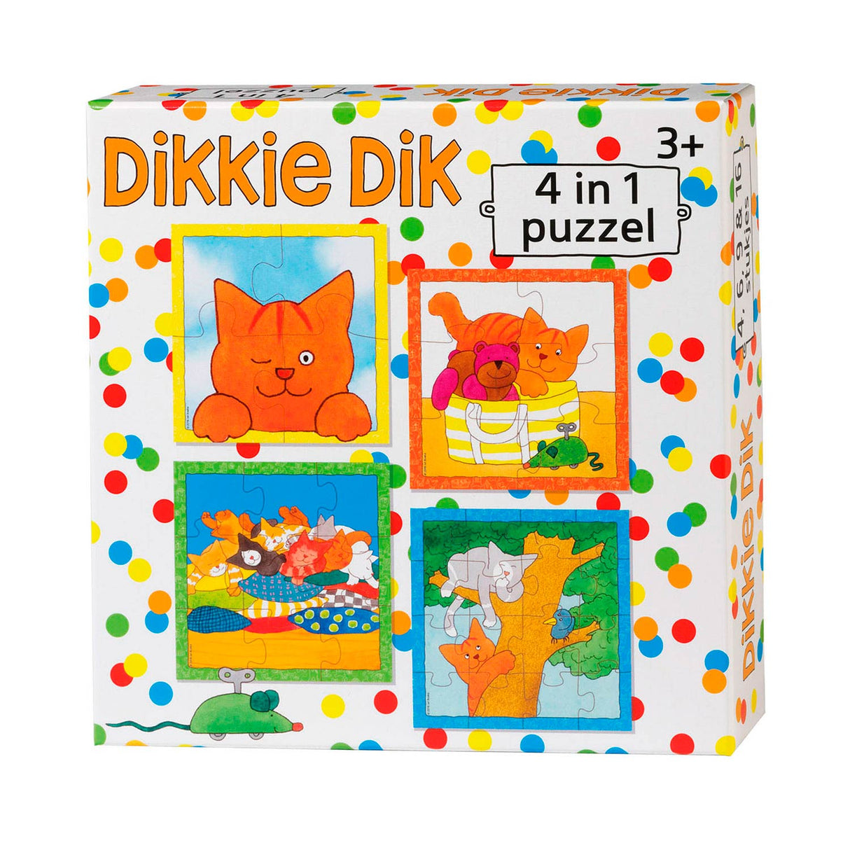 Bambelino Toys Dikkie Dik Puzzle, 4in1