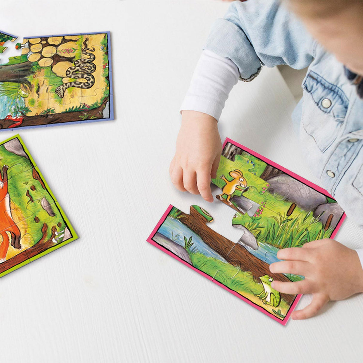 Bambolino Toys de Gruffalo Puzzle, 4in1