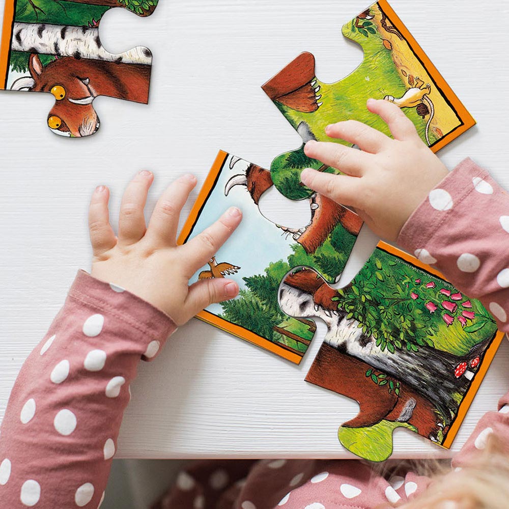 Bambolino Toys de Gruffalo Puzzle, 4in1