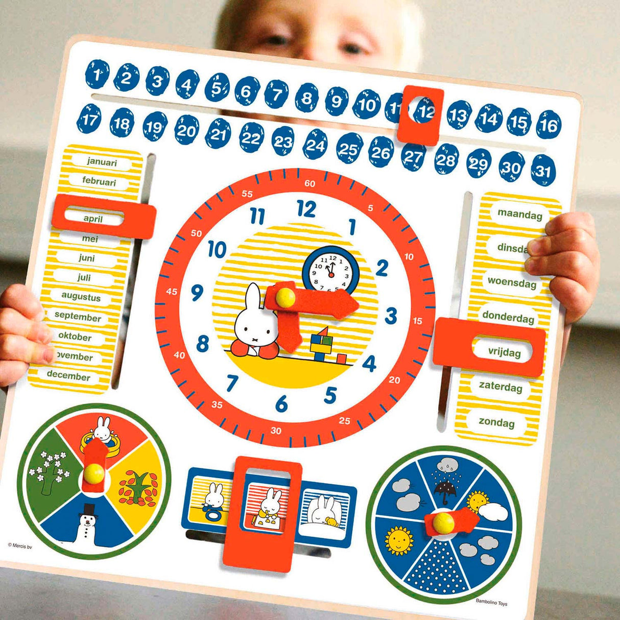 Orologio per calendario Bambolino Toys