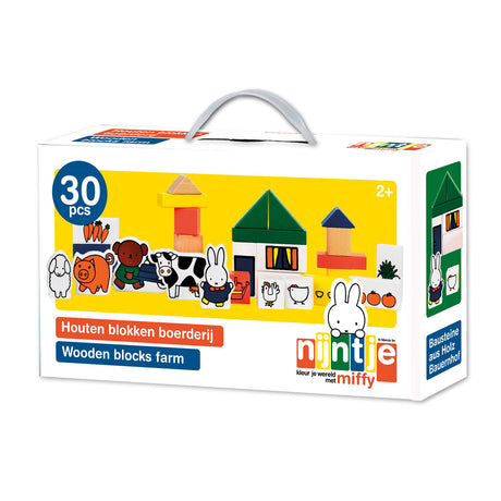 Bambolino Toys Miffy Blocks Farm