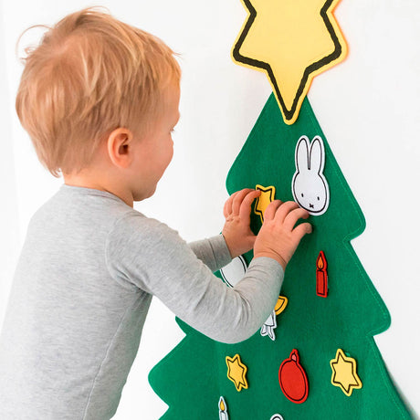 Jouets Bambolino Miffy Sapin de Noël en feutre