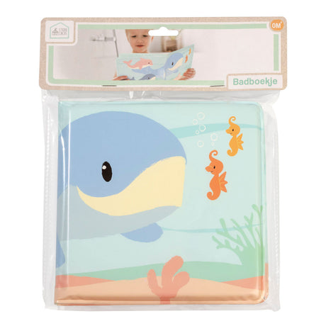 Livret de bain cirque Bambolino Toys Studio, amis de la mer. 0+