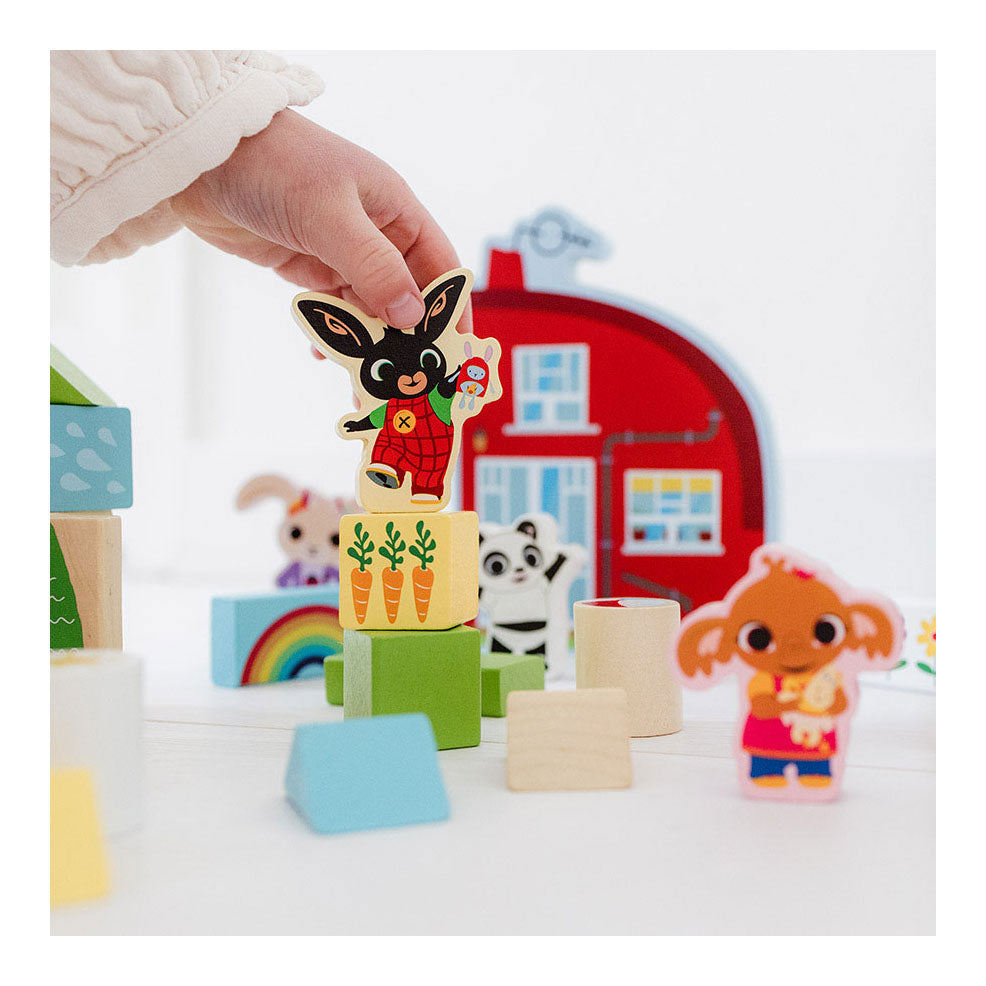 Jouets bambolino blocs en bois