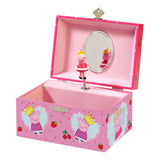 Boîte à bijoux Bambolino Peppa Pig, boîte à bijoux, boîte à musique - avec ballerine Peppa rotative et miroir - jouets pour tout-petits et enfants d'âge préscolaire à partir de 3 ans - astuce cadeau