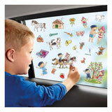 Bambolino jouets fien teun autocollants de fenêtre