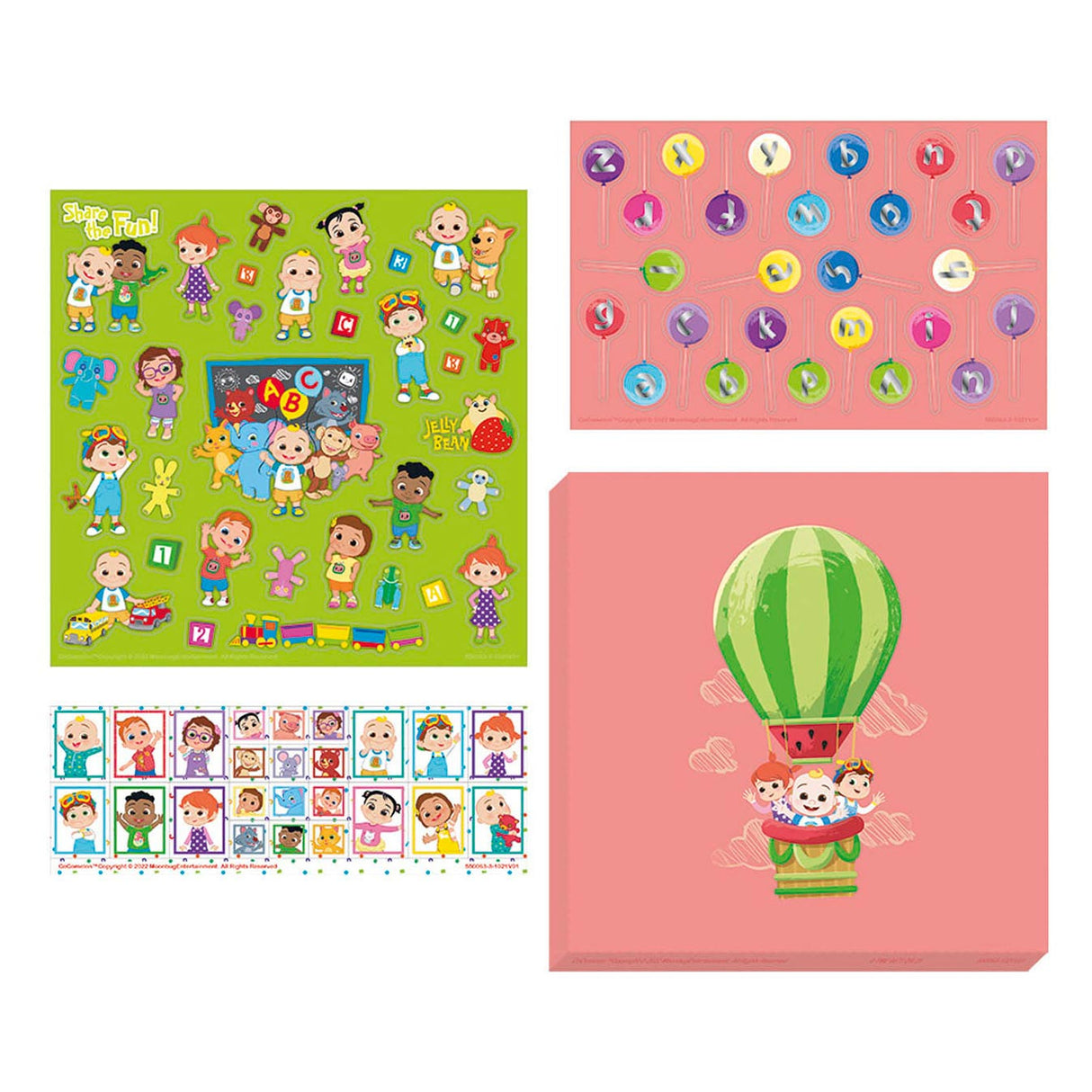 StickerSet de cocomelon