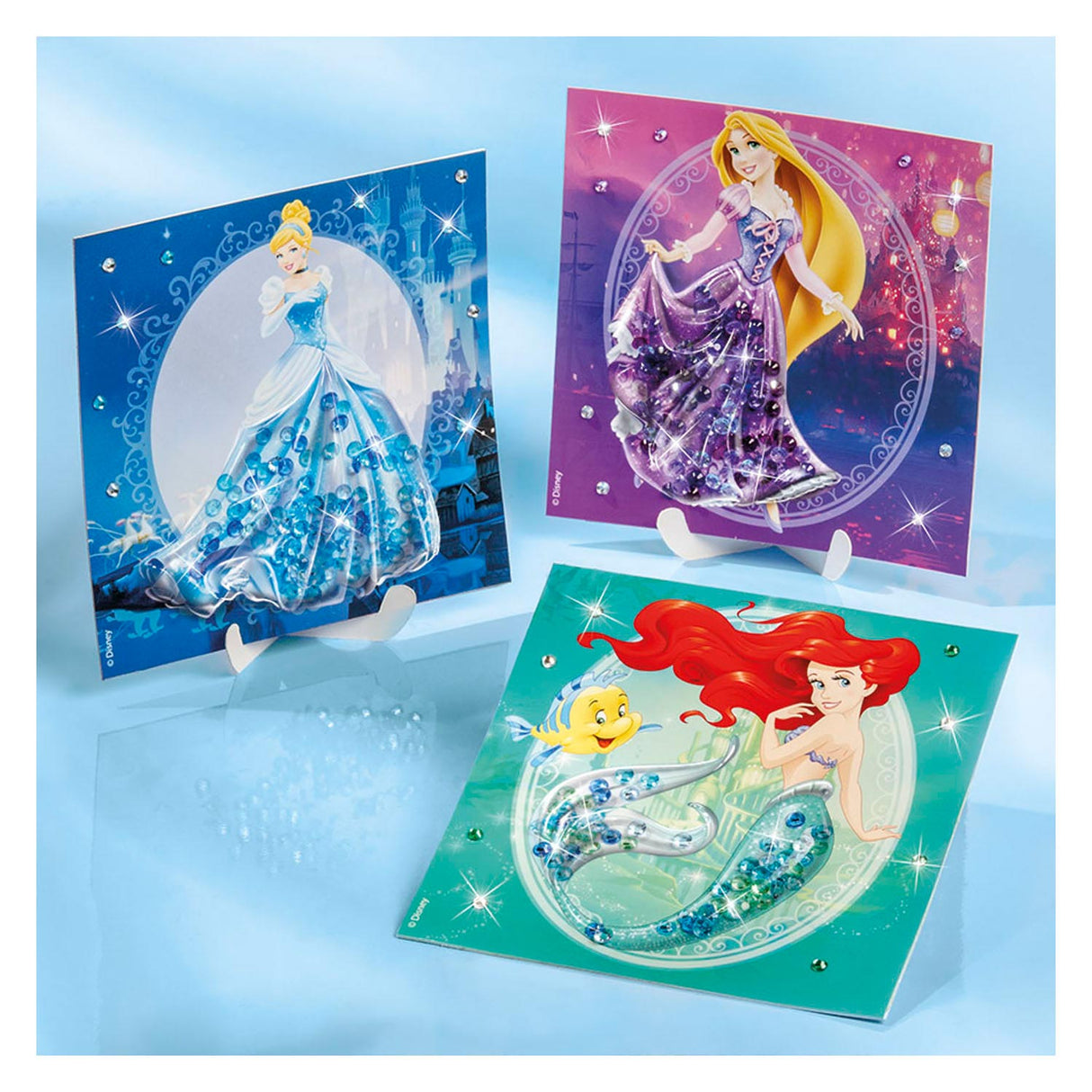 TOTUM TOTUM Princess Glitter Shaker Making Cards