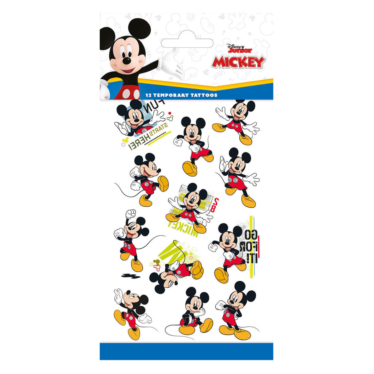 Tatouages totum Mickey Mouse