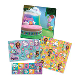 Totum Gabby's Dollhouse Sticker Set 3 feuilles d'autocollants avec décor de jeu - Gabby's Dollhouse - jouets créatifs pour filles à partir de 3 ans