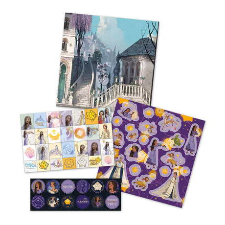 Totum Disney souhait - ensemble d'autocollants