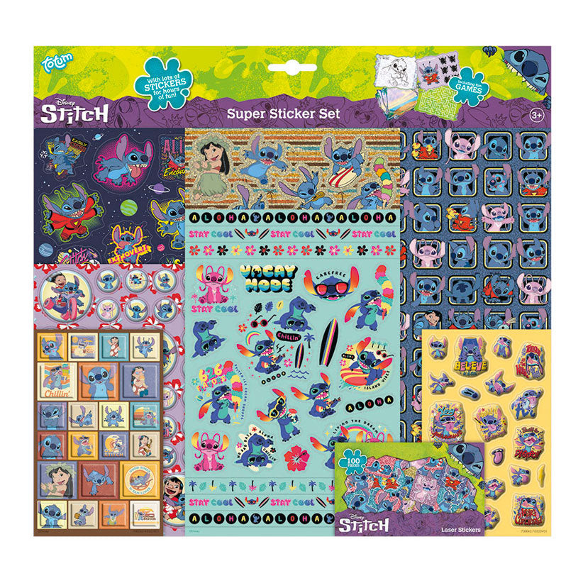 Tottum Disney Stitch - Super Sticker Set