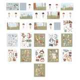 Livre d'autocollants d'habillage Little Dutch Jim Forest Friends
