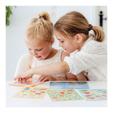 Bambolino jouets dikkie dik autocollants de fenêtre, 45 pcs.