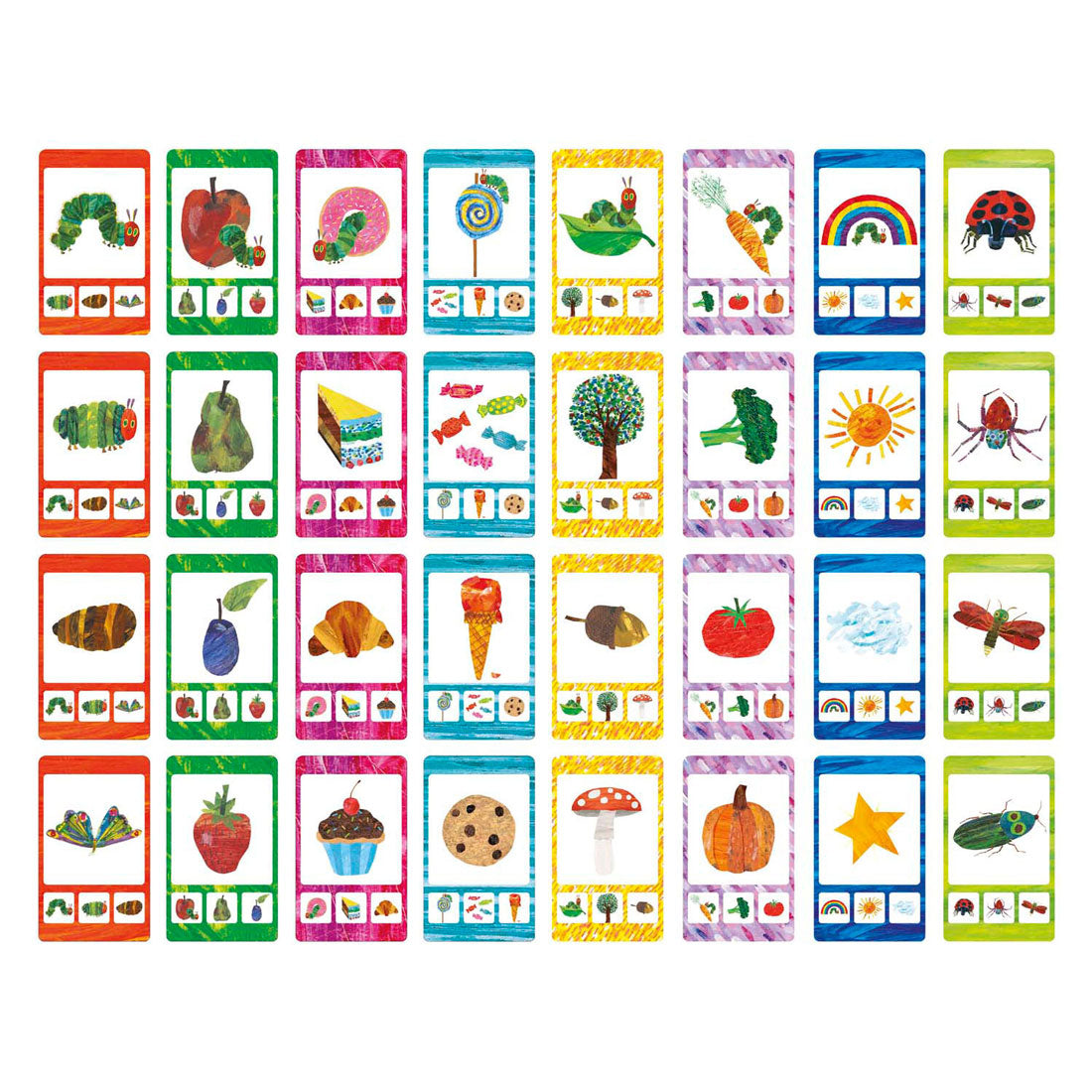 Bambolino chenille jamais assez quatuor - jeu éducatif cadeau conseil vacances - 32 cartes, 8 quatuors - à partir de 3 ans - jouets