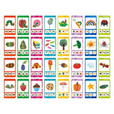 Bambolino chenille jamais assez quatuor - jeu éducatif cadeau conseil vacances - 32 cartes, 8 quatuors - à partir de 3 ans - jouets