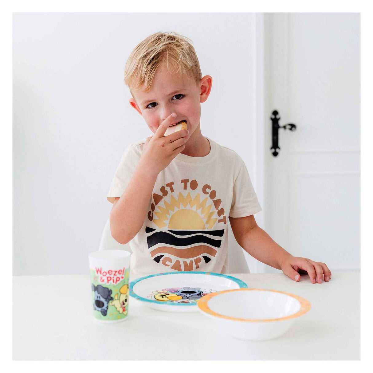 Ensemble de salle à manger Bambolino woezel pip, 3 pièces.