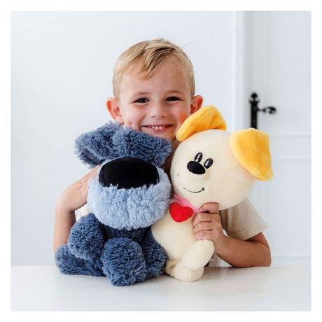 Woezel et pip woezel pip peluche 30 cm peluche woezel - jouets bébé tout-petit - 1 an, 2 ans, 3 ans, 4 ans - jouets bambolino