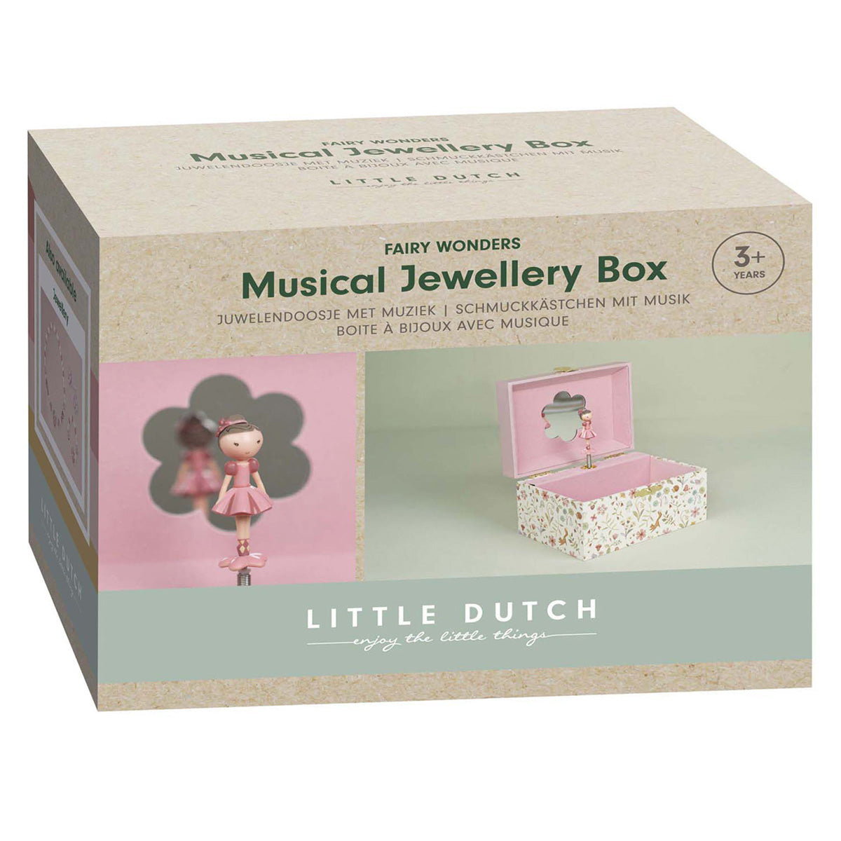 Bambolino Toys petite boîte à bijoux hollandaise avec musique