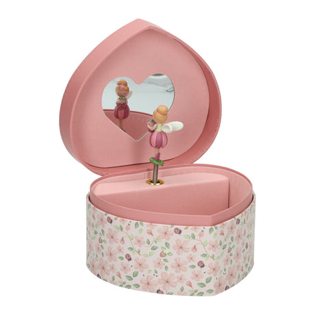 Petite boîte à bijoux hollandaise elfe - jardin féerique