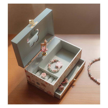 Bambolino jouets petite boîte à bijoux hollandaise cerf - jardin de fées