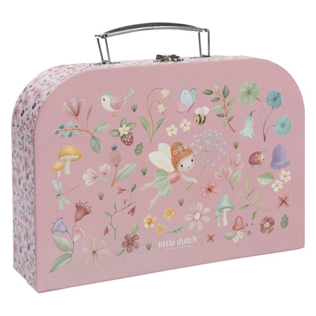 Little dutch knutselkoffer rosa fairy garden - creatief speelgoed - cadeautip