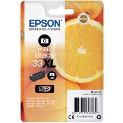 Cartouche d'encre epson c13t33614012 photo noire