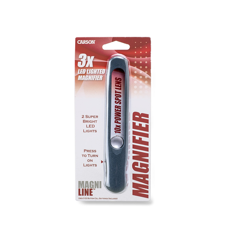 Carson Reading Intinial Mangline MT-25 avec LED et Spotlens 3x160 mm