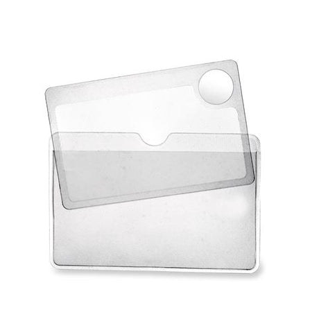 Carson Zakloep WM-01 2,5x Format de carte de crédit Loupe avec un objectif 6x.