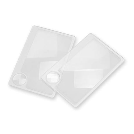 Carson Zakloep WM-01 2,5x Format de carte de crédit Loupe avec un objectif 6x.