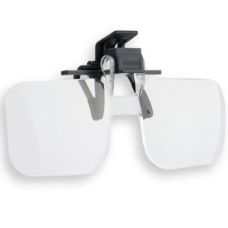 Loupes Carson 2x (+4,00 dioptries) clipsables et relevables